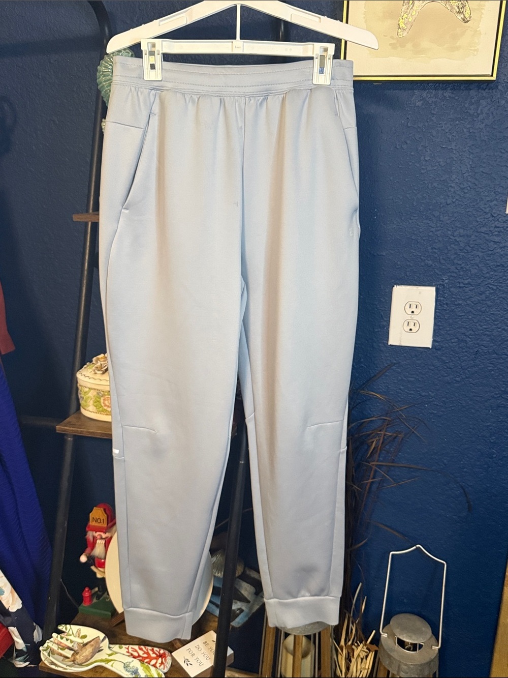 ZELOS Soft Gray Active Joggers